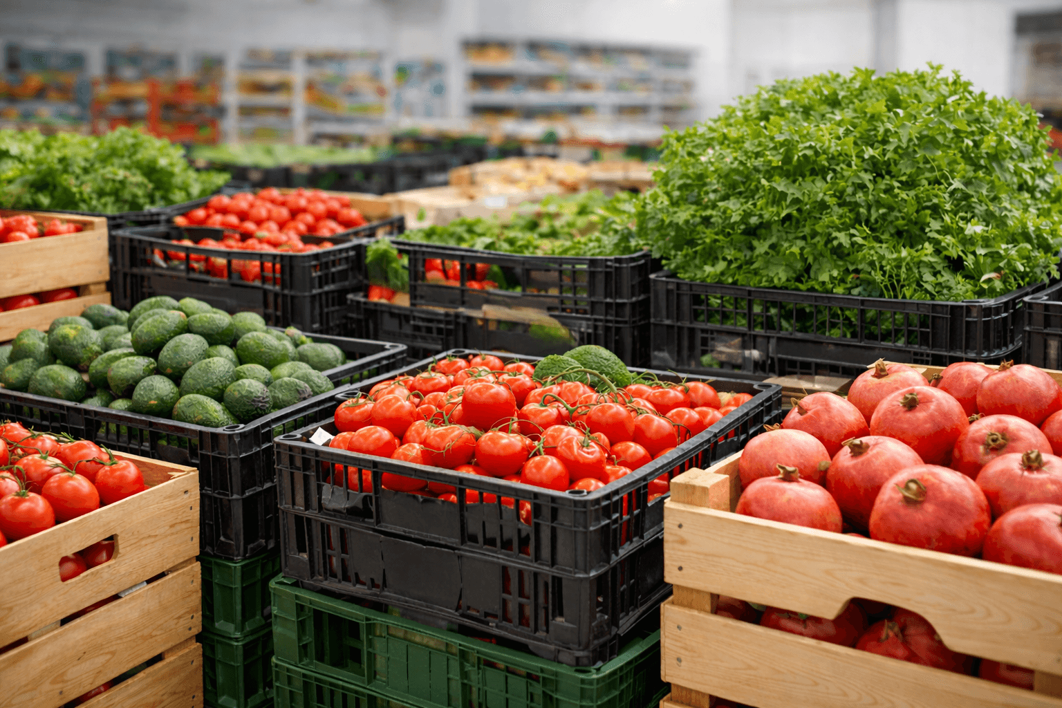 Frukt och grönsaker i grossistkvalitet